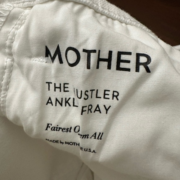 MOTHER The Hustler Ankle Fray Jeans in Fairest Of Them All - Picture 5 of 10
